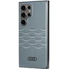 Etui AUDI IML Geometric Pattern do Samsung Galaxy S24 Ultra Szary Model telefonu Galaxy S24 Ultra