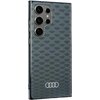Etui AUDI IML Stitching Pattern MagSafe do Samsung Galaxy S24 Ultra Szary Seria telefonu Galaxy S