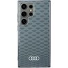 Etui AUDI IML Stitching Pattern MagSafe do Samsung Galaxy S24 Ultra Szary