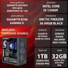 Komputer MAD DOG DIAXID605-I05DR32 i5-12400F 32GB RAM 1TB SSD GeForce RTX4070 DLSS 3 Procesor Intel Core i5-12400F