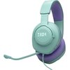 Słuchawki JBL Quantum 100M2 Nauszne Niebieski Pasmo przenoszenia max. [Hz] 20000
