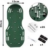 Kolce do napowietrzania GOCKOWIAK Aerator Zielony Wyposażenie 4 x taśmy mocujące