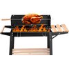 Grill węglowy GOCKOWIAK Paril 27 x 48 cm Kółka Tak