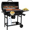 Grill węglowy GOCKOWIAK Barel 70 x 35 cm Półki boczne Tak