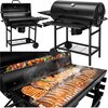 Grill węglowy GOCKOWIAK Barel 70 x 35 cm Regulacja wysokości Nie