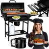 Grill węglowy GOCKOWIAK Barel 70 x 35 cm Rodzaj Grill węglowy