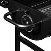Grill węglowy GOCKOWIAK Barel 70 x 35 cm Pokrywa Tak