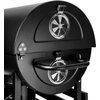 Grill węglowy GOCKOWIAK Barel 70 x 35 cm Materiał wykonania rusztu Stal chromowana