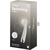 SATISFYER SPINNING G SPOT 1 Masażer punktu G z wibracją Biały Wodoodporny Tak