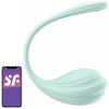 SATISFYER SMOOTH PETAL Masażer Punktu G dla Par z Wibracją i Aplikacją Miętowy