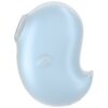 SATISFYER CUTIE GHOST Bezdotykowy Masażer Łechtaczki Jasnoniebieski Materiał wykonania Silikon
