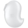 SATISFYER CUTIE GHOST Bezdotykowy Masażer Łechtaczki  Biały Materiał wykonania Silikon