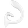 SATISFYER G FOR GODDESS 1 Masażer Punktu G z Wibracją  Biały Materiał wykonania Silikon