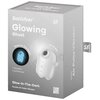 SATISFYER GLOWING GHOST Bezdotykowy Masażer Łechtaczki Biały Wodoodporny Tak