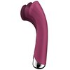 SATISFYER SPINNING G SPOT 1 Masażer punktu G z wibracją  Czerwony Materiał wykonania Silikon