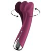 SATISFYER SPINNING G SPOT 1 Masażer punktu G z wibracją  Czerwony Regulacja wibracji Tak