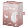 SATISFYER DEW DROP Wibrator Łechtaczkowy Wodoodporny Biały Materiał wykonania Silikon