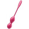 SATISFYER LOVE BIRDS 2 Kulki Do Ćwiczenia Mięśni Kegla Różowe Materiał wykonania Silikon