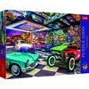 Puzzle TREFL Premium Plus Quality Tea Time Garaż kolekcjonera samochodów 10845 (1000 elementów)