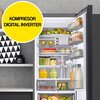 Lodówka SAMSUNG RB38T607BS9 EF No Frost 203cm Szczotkowana stal nierdzewna Kolor / wykończenie boków Stal nierdzewna