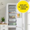 Lodówka MPM 311-FF-56 No Frost 196cm Biała Położenie zamrażarki Na dole