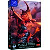 Puzzle TREFL Premium Plus Quality Fantasy Collection Ognisty Smok (1000 elementów)