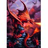 Puzzle TREFL Premium Plus Quality Fantasy Collection Ognisty Smok (1000 elementów) Seria Premium Plus Quality