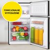 Lodówka MPM 87-CZ-15/E 85cm Czarna Roczne zużycie prądu 166 kWh = 190.9 zł