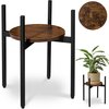 Kwietnik LOFTINSPIRED Torre Rustic 40 cm Czarny Odporność na warunki atmosferyczne Nie