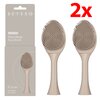 Oryginalna końcówka do szczoteczki SEYSSO Color Face Brush (2 szt.) Stone Beige Kolor Beżowy