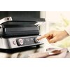 Grill BRAUN MultiGrill 9 Pro CG9140 Czarny Funkcje dodatkowe 2 oddzielnie regulowane elementy grzewcze