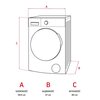 Pralka AMICA TWA4S714ADiStV 7kg 1400 UV HygieneTechnology SteamPowerPro Zdejmowany blat Nie