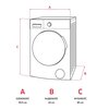 Pralka AMICA TWA4S610ALIST SilentWash Zdejmowany blat Nie
