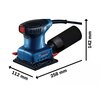 Szlifierka oscylacyjna BOSCH Professional GSS 140 A Średnica oscylacyjna [mm] 1.5