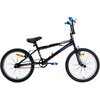Rower dziecięcy KARBON BMX 20 cali dla chłopca Czarno-niebieski Rozmiar ramy [cal] 10
