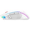Mysz REDRAGON M914W-RGB NIX Biały Komunikacja z komputerem Bezprzewodowa