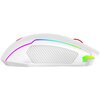 Mysz REDRAGON M914W-RGB NIX Biały Komunikacja z komputerem Przewodowa