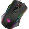 Mysz REDRAGON M914-RGB NIX Czarny Komunikacja z komputerem Bezprzewodowa