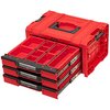 Skrzynia na narzędzia QBRICK Drawer 3 Toolbox Expert Pro Red Ultra HD Wieko Nie