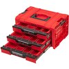 Skrzynia na narzędzia QBRICK Drawer 3 Toolbox Expert Pro Red Ultra HD Wysokość robocza [mm] 310