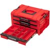 Skrzynia na narzędzia QBRICK Drawer 3 Toolbox Expert Pro Red Ultra HD Liczba pojemników [szt] 21