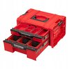 Skrzynia na narzędzia QBRICK Drawer Workshop Set 4 Pro Red Ulta HD Wysokość robocza [mm] 175