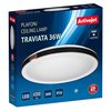 Plafon ACTIVEJET AJE-TRAVIATA 36W Biało-czarny Maksymalna moc żarówki [W] 36