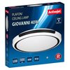 Plafon ACTIVEJET AJE-GIOVANNI Biało-czarny Rodzaj Plafon sufitowy