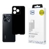 Czarne etui z wycięciami na aparat jest pokazane obok telefonu Realme, a obok znajduje się białe opakowanie z logo "3mk" i napisem "Matt Case Premium back protection". Na opakowaniu widoczna jest także żółta naklejka z napisem "Military Grade".