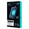 Opakowanie produktu "Folia ochronna 3MK 1UP do Samsung Galaxy A24 4G" z grafiką telefonu i napisem "1UP screen protector" oraz logo "3mk protection". Na opakowaniu znajdują się informacje: "OPTIMIZED FOR MOBILE GAMING", "3 PCS", "Your screen 400% stronger