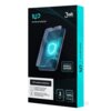Opakowanie produktu "Folia ochronna 3MK 1UP do Samsung Galaxy A60" z grafiką telefonu i napisem "1UP screen protector". Na opakowaniu znajdują się informacje: "OPTIMIZED FOR MOBILE GAMING", "3 pcs.", "Your screen 400% stronger", oraz "Bezpieczny montaż na