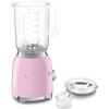 Blender kielichowy SMEG BLF03PKEU Pastelowy róż Funkcje dodatkowe 4 automatyczne tryby pracy