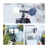 Uchwyt selfie K&F CONCEPT MS12 Czarny Łączność Bluetooth Nie