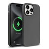 Etui CRONG Color Cover Magnetic MagSafe do Apple iPhone 15 Pro Tytanowy Dominujący kolor Tytanowy